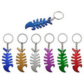 Fishbone Shape Bottle Opener Key Chain